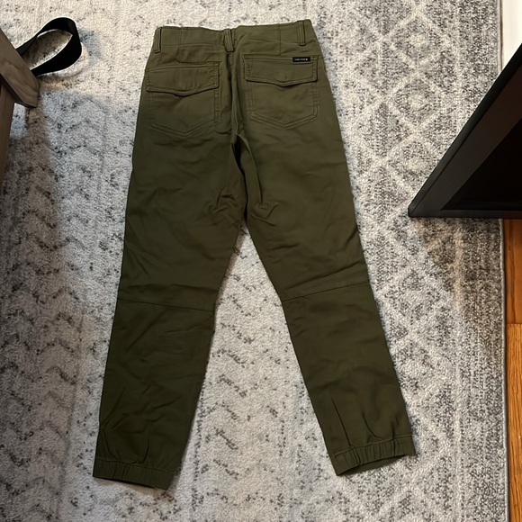 Sanctuary green cargo pants great condition size 24 great for safari! - Picture 3 of 4
